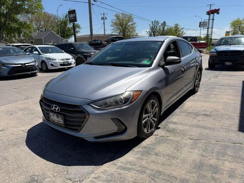 Silver 2017 Hyundai ELANTRA Limited