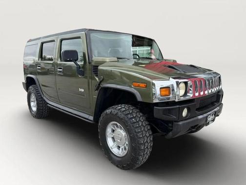 Green 2003 Hummer H2 Base