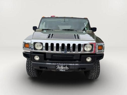Green 2003 Hummer H2 Base