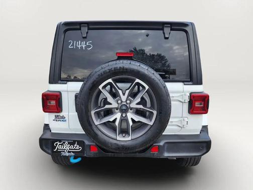 White 2024 Jeep Wrangler 4xe Sport S