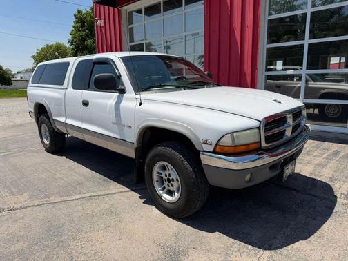White 2000 Dodge Dakota Base