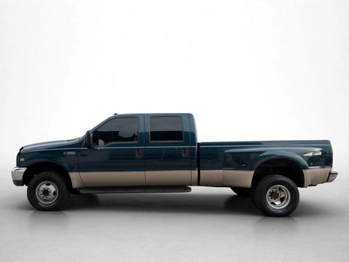 Green 1999 Ford F-350 Long Bed