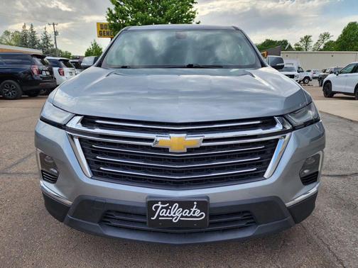 Silver 2023 Chevrolet Traverse LT Cloth