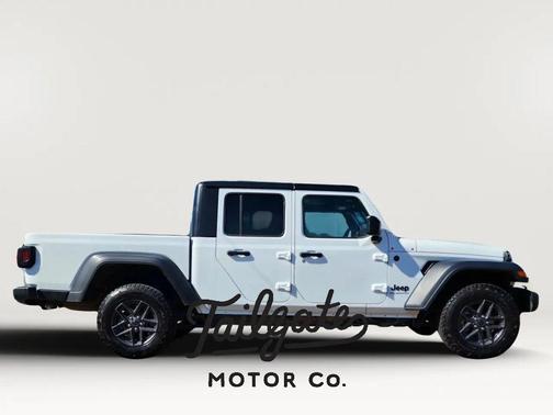 White 2025 Jeep Gladiator Sport S