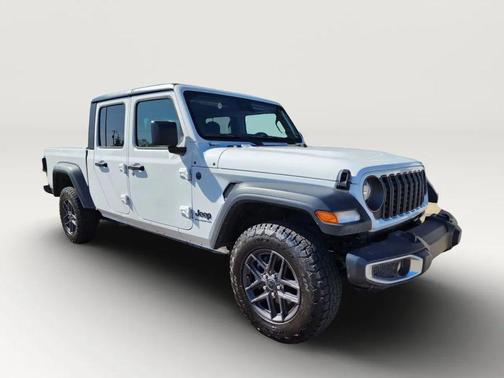 White 2025 Jeep Gladiator Sport S
