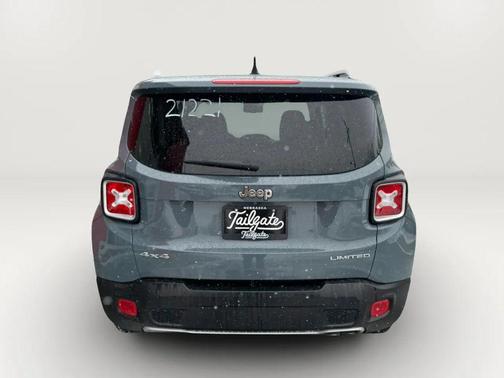 Blue 2017 Jeep Renegade Limited