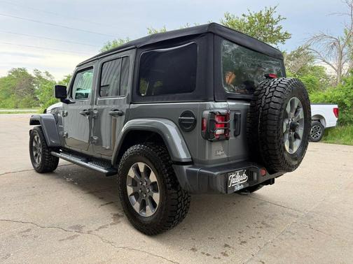 Gray 2021 Jeep Wrangler Unlimited Sahara