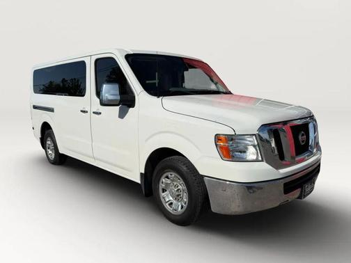 White 2019 Nissan NV Passenger NV3500 HD S V6