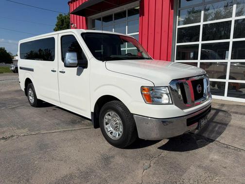 White 2019 Nissan NV Passenger NV3500 HD S V6