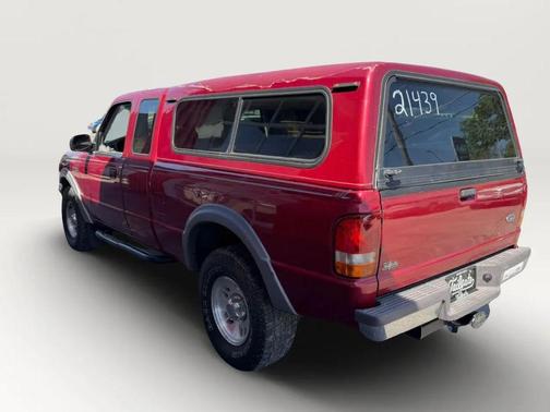Red 1996 Ford Ranger Splash SuperCab