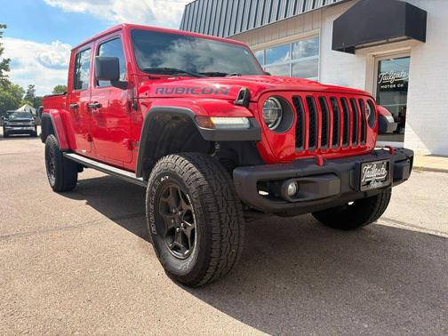 Red 2020 Jeep Gladiator Rubicon