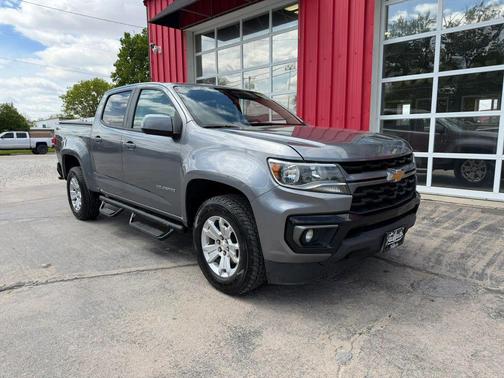 Gray 2021 Chevrolet Colorado LT