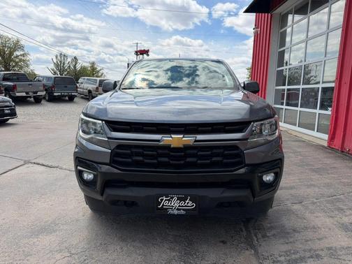 Gray 2021 Chevrolet Colorado LT