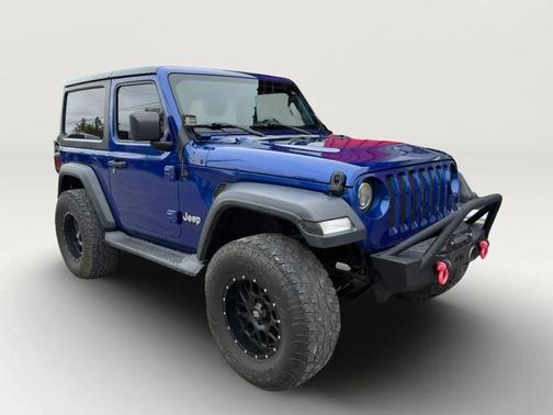 Blue 2018 Jeep Wrangler Sport S