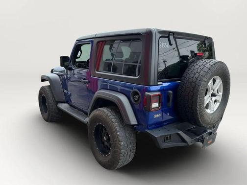Blue 2018 Jeep Wrangler Sport S