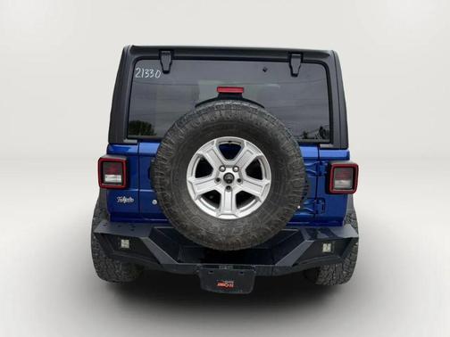 Blue 2018 Jeep Wrangler Sport S