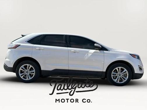 White 2017 Ford Edge SEL