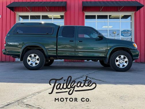 Green 2000 Toyota Tundra Limited Access Cab
