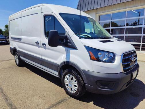 White 2023 Ford E-Transit T-350 Medium Roof