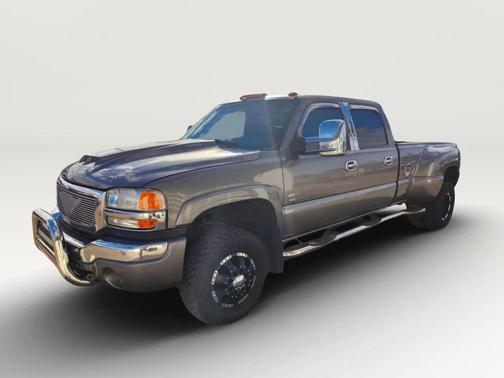 Gray 2006 GMC Sierra 3500 SLE Crew Cab