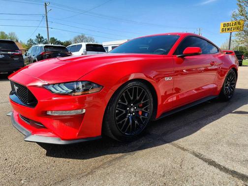 Red 2019 Ford Mustang GT Premium