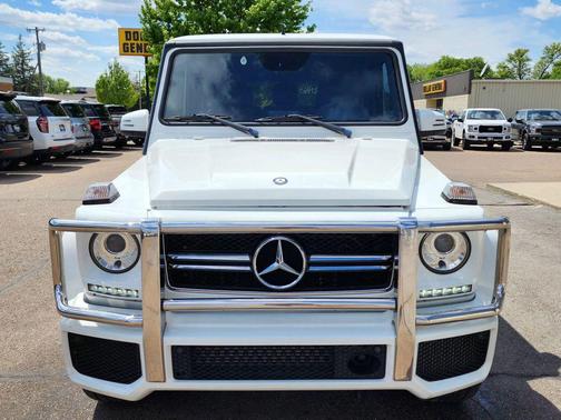 White 2014 Mercedes-Benz G-Class G 63 AMG 4MATIC Sport Utility 4D