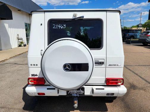White 2014 Mercedes-Benz G-Class G 63 AMG 4MATIC Sport Utility 4D