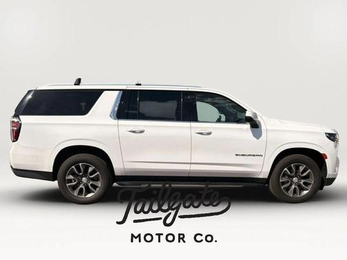 White 2021 Chevrolet Suburban LT