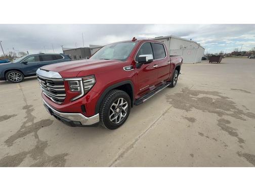 Volcanic Red 2024 GMC Sierra 1500 SLT