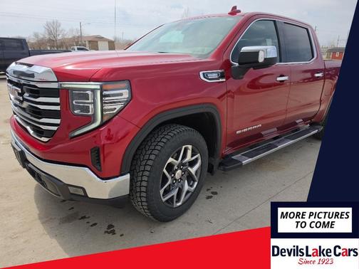 Volcanic Red 2024 GMC Sierra 1500 SLT