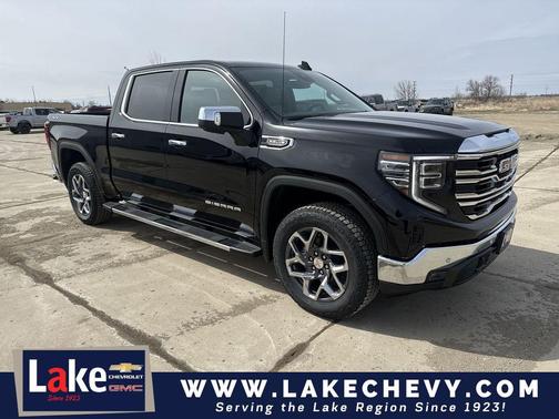 Onyx Black 2026 GMC Sierra 1500 SLT