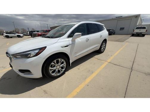 White Frost Tri-Coat 2020 Buick Enclave Avenir