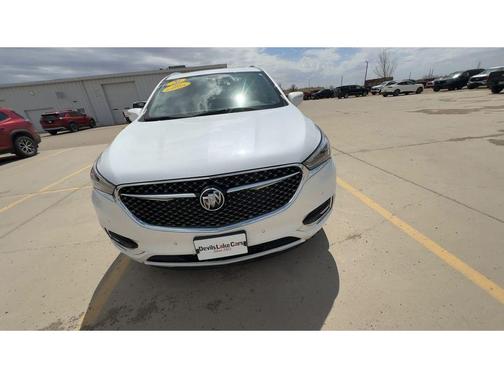 White Frost Tri-Coat 2020 Buick Enclave Avenir