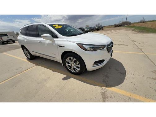 White Frost Tri-Coat 2020 Buick Enclave Avenir