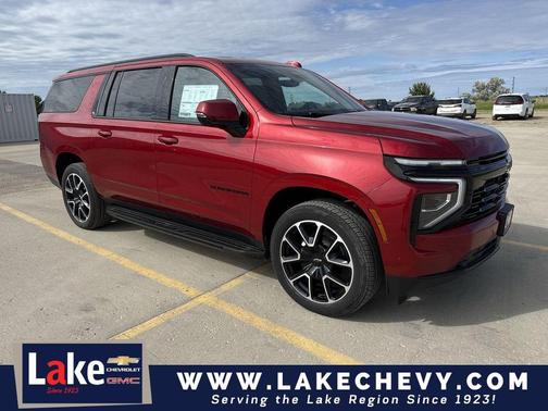 Radiant Red 2026 Chevrolet Suburban RST