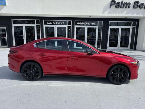 Soul Red Crystal Metallic 2025 Mazda Mazda3 FWD w/Select Package