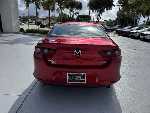 Soul Red Crystal Metallic 2025 Mazda Mazda3 FWD w/Select Package