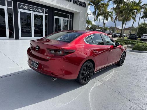 Soul Red Crystal Metallic 2025 Mazda Mazda3 FWD w/Select Package