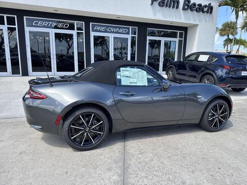 Machine Gray Metallic 2026 Mazda MX-5 Miata Grand Touring