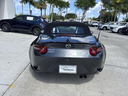Machine Gray Metallic 2026 Mazda MX-5 Miata Grand Touring