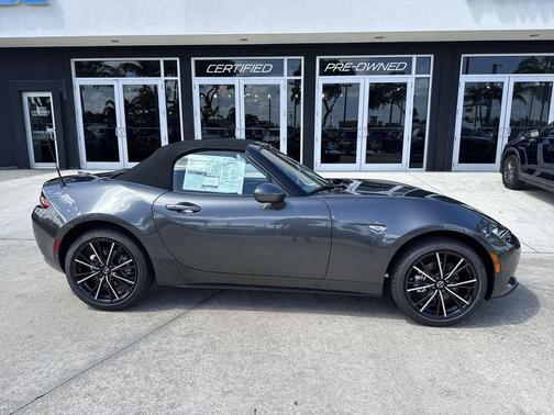 Machine Gray Metallic 2026 Mazda MX-5 Miata Grand Touring