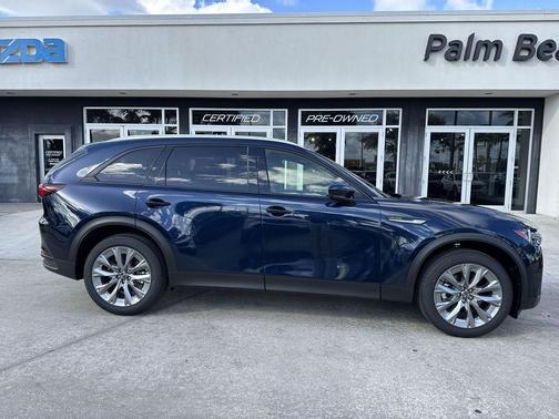 Deep Crystal Blue Mica 2026 Mazda CX-90 Preferred