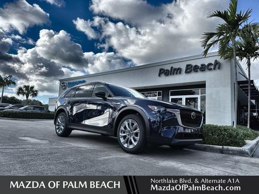 Deep Crystal Blue Mica 2026 Mazda CX-90 Preferred