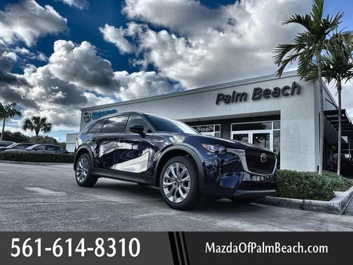 Deep Crystal Blue Mica 2026 Mazda CX-90 Preferred