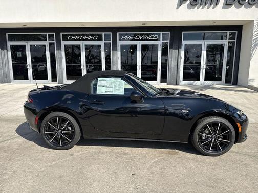 Jet Black Mica 2026 Mazda MX-5 Miata Grand Touring