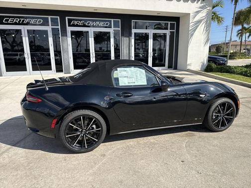 Jet Black Mica 2026 Mazda MX-5 Miata Grand Touring