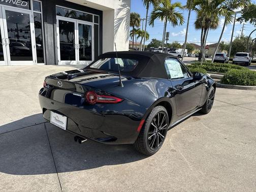 Jet Black Mica 2026 Mazda MX-5 Miata Grand Touring