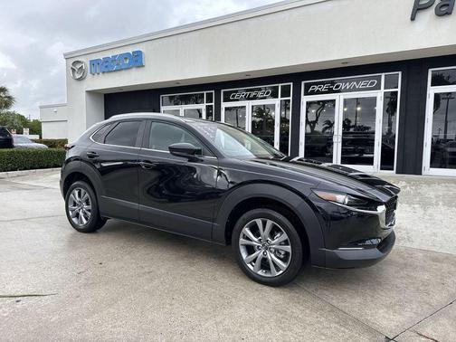 Jet Black Mica 2024 Mazda CX-30 2.5 S Preferred Package
