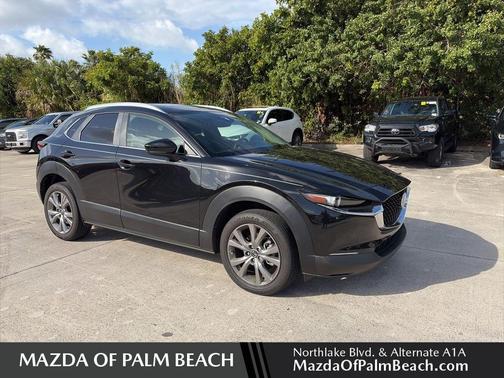Jet Black Mica 2024 Mazda CX-30 2.5 S Preferred Package