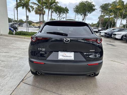 Jet Black Mica 2024 Mazda CX-30 2.5 S Preferred Package